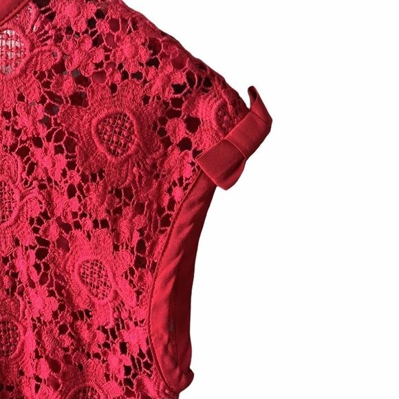 Nanette lepore Crochet Lace Midi Dress - Picture 6 of 9